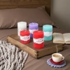 Colorful candle aromatherapy home decoration offers a variety of colors to choose from, creating a romantic atmosphere Specification image